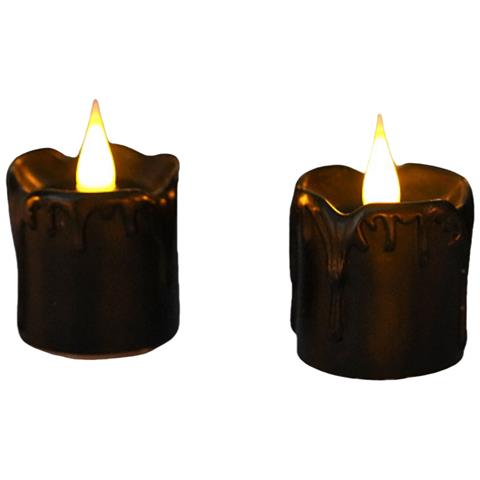 Candela Led Per La Casa, Eventi E Altro Ancora - Nero L - Foto 3