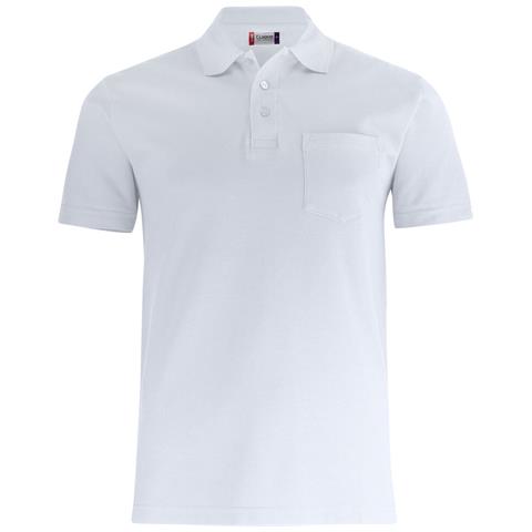 Basic Polo With Pocket Bianco Xl - Foto 1