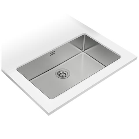 Be Linea RS15 71.40 Lavello sottopiano Rettangolare Acciaio inox - Foto 3