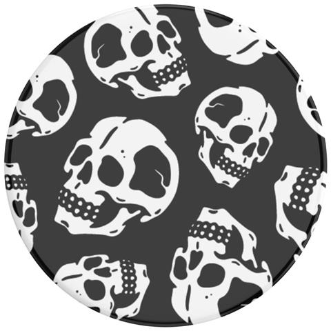 Popgrip Per Smartphone Universale Skelly, Bianco / Nero - Foto 2