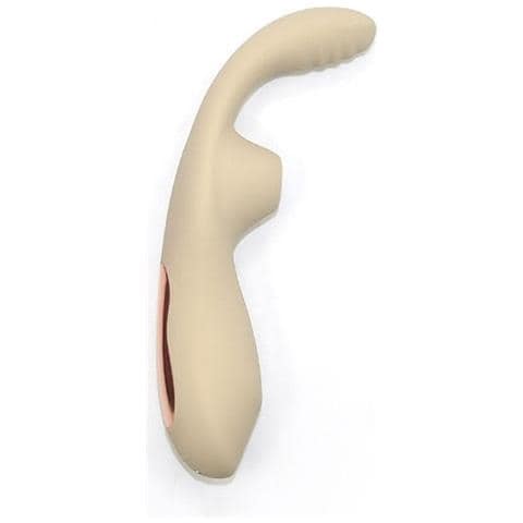Vibratore Discreto 10 Modalità Di Vibrazione E 7 Modalità Di Aspirazione Beige - Foto 1