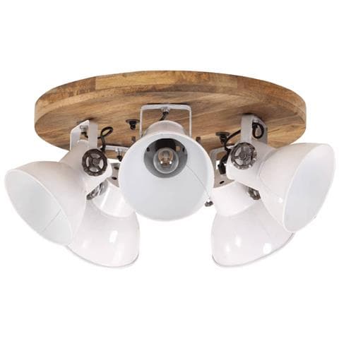 Lampada Da Soffitto 25 W Bianca 50x50x25 Cm E27 - Foto 2
