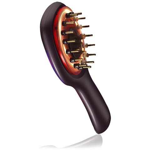Pettine Per La Cura Dei Capelli Con 7 Modalità Diverse Di Luce Colorata, Energia Radiofrequenza Profonda Rf; Microcorrenti Ems. - Foto 1