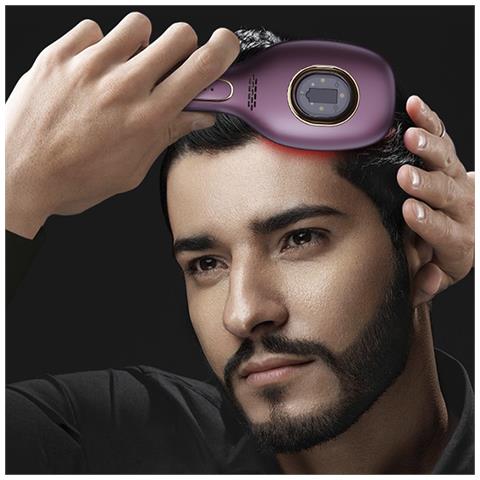 Pettine Per La Cura Dei Capelli Con 7 Modalità Diverse Di Luce Colorata, Energia Radiofrequenza Profonda Rf; Microcorrenti Ems. - Foto 7