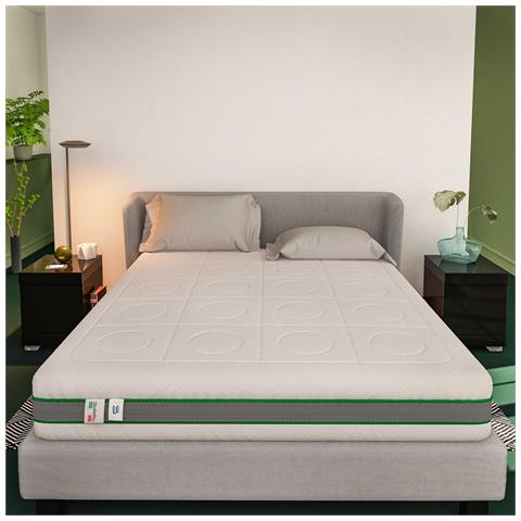 Materasso 800 Molle e Memory 5 cm Green Spring Plus, misura 70x190 cm - Foto 2