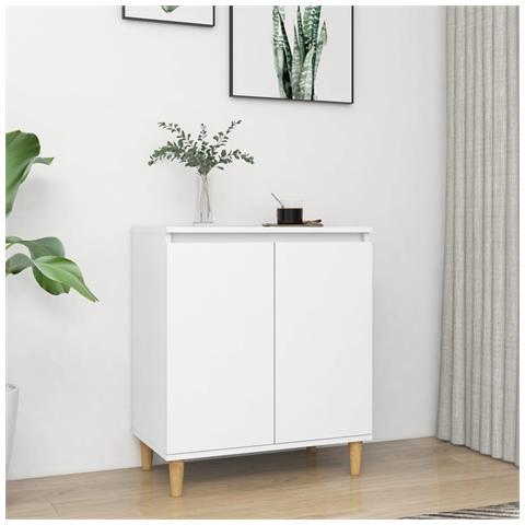 Lusso Casadino -  Credenza Bianca 103,5x35x70 Cm In Legno Multistrato - Foto 8