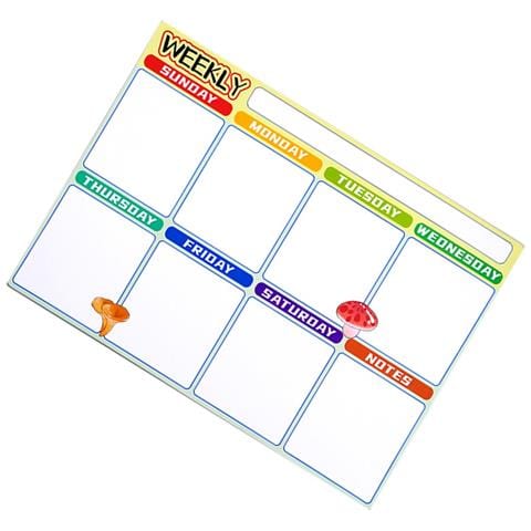 Lavagna Magnetica Settimanale Per Frigorifero - Organizza La Tua Settimana Con Stile - Foto 4
