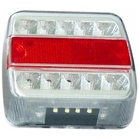 Fanale Posteriore Dx-sx A Led 13,5v 105,6x97,9x36,4mm - Foto 1
