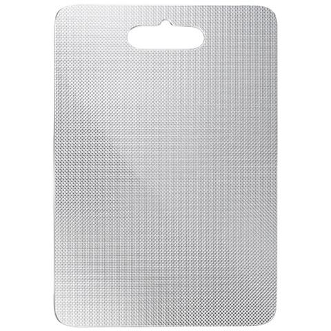 Tagliere Da Cucina In Acciaio Inox 304 Resistente Ai Graffi Con Texture A Chicco Di Riso E Doppia Faccia S - Foto 1