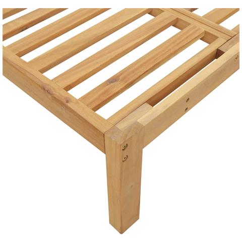 Set Divano Pallet Giardino 5pz con Cuscini Massello Acacia - Foto 9
