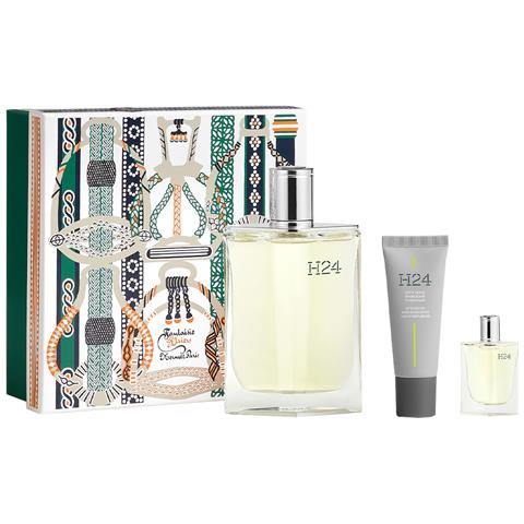 Set : H24, Eau De Toilette, For Men, 100 Ml + H24, Eau De Toilette, For Men, 5 Ml *miniature + H24, Energy & Hydration, Cream, For Face, 20 Ml - Foto 1