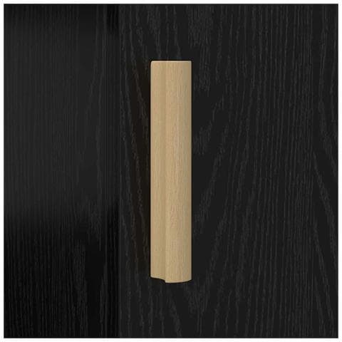 Scrivania Rovere Nero 140 x 50 x 75 cm Legno multistrato - Foto 9