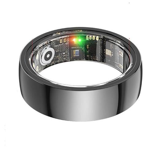 Smart Ring R1000 - Monitor Del Sonno, Bluetooth 5.0, Monitor Dell'ossigeno Nel Sangue Black 9 - Foto 2