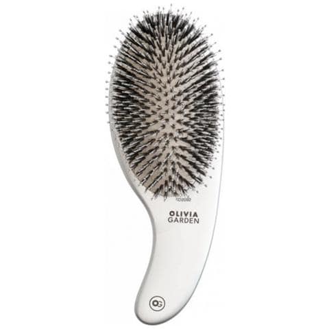 Spazzola Professionale Per Capelli Con Setole Di Cinghiale E Nylon Expert Care Boar&nylon; Silver, Pro - Foto 1