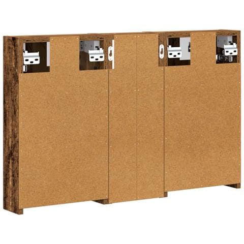 Set di Armadi da Bagno con lo scaffale 3 pcs 80 x 10,5 x 50 cm - Foto 9