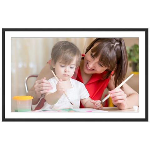 RCF-1561P cornice per foto digitali Nero 39,6 cm (15.6") Touch screen - Foto 3