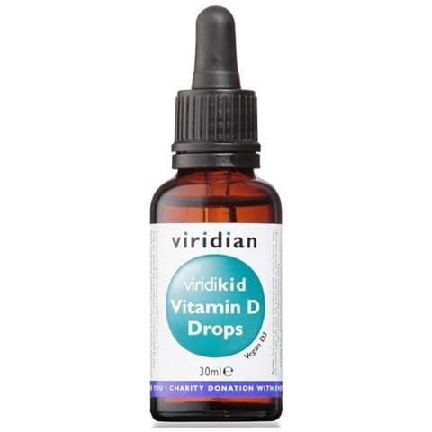 Viridian Viridikid Vitamin D3 400UI Gocce 30ML - Foto 1