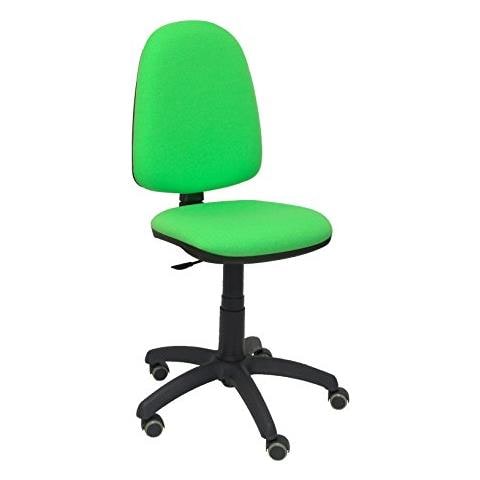 04cp - Sedia Ergonomica Da Ufficio, Con Meccanismo Di Contatto Permanente, Regolabile In Altezza E Ruote Per Parquet Pistacchio - Foto 1