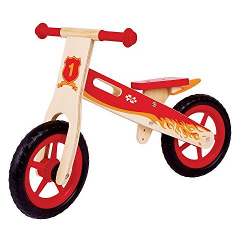 Bigjigs Giocattoli Mia Prima Bicicletta Di Equilibrio (rosso)  - Foto 1