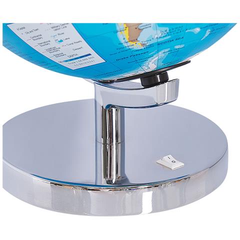 Mappamondo Blu Con Illuminazione Led 30 Cm Stanley - Foto 13