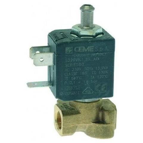 Elettrovalvola Macchina Caffe' Ceme 3 Vie Ø 1/8""f 230v - Foto 1