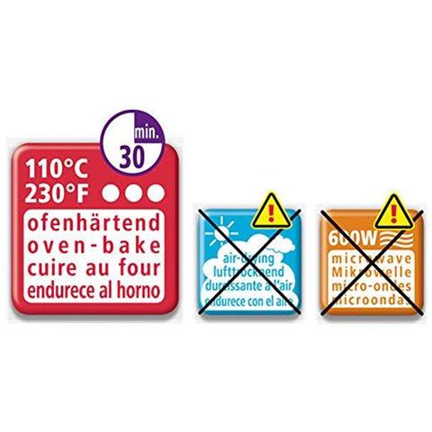 Fimo Professionali Singoli Blocchi Standard 85g Bianco 85 G - Foto 4