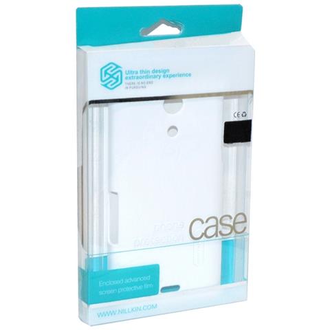 Custodia Frosted Shell Posteriore Rigida Antiscivolo Nokia Lumia 625 White - Foto 2