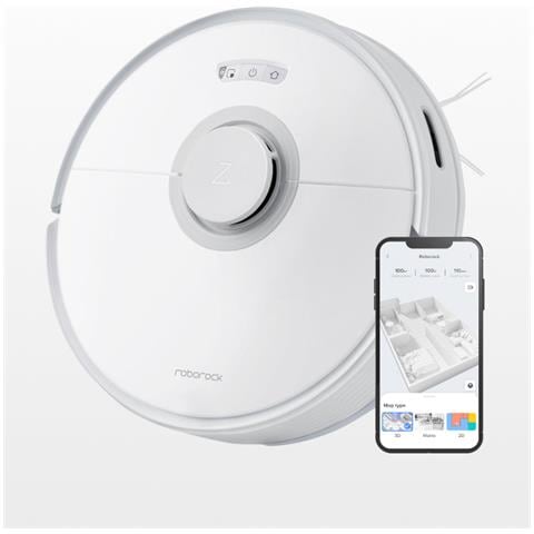 Robot Aspirapolvere Q7 Max Aspira e Lava Pavimenti Potenza 4200 Wi-Fi Colore Bianco - Foto 1