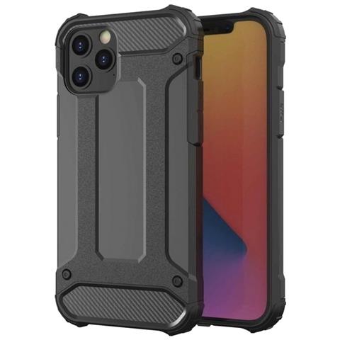 Custodia Armor Case Tpu Cover Per Apple Iphone 13 Pro Max Black - Foto 1