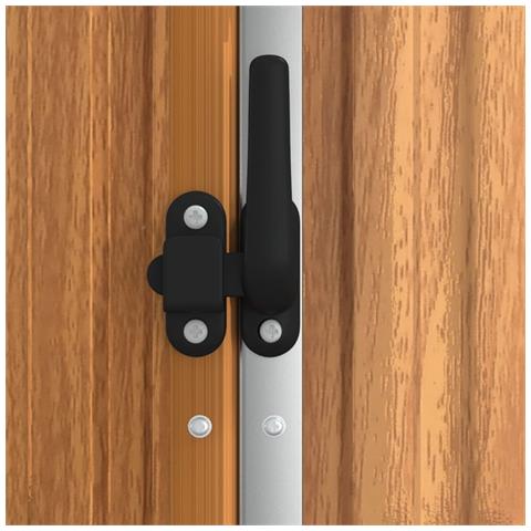 Capanno Per Attrezzi Marrone 225x89x161 Cm Acciaio Zincato - Foto 2