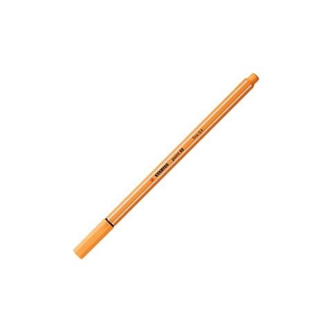 Point 88 Penna Punta In Fibra 0.40 Mm Papaya Conf 10 Pz. - Foto 1