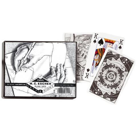 Escher Carte Da Gioco Sinistra E Destra - Foto 1