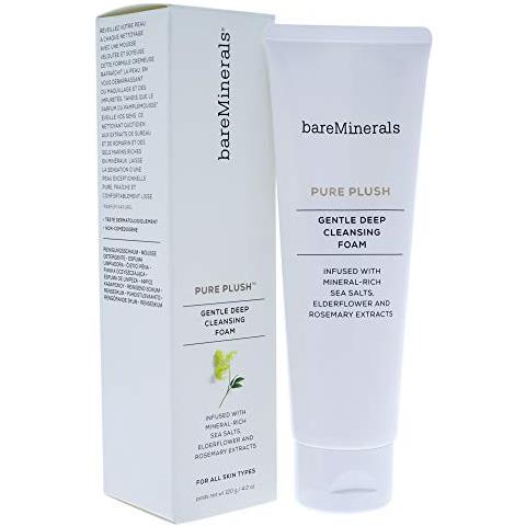 Pure Plushagentle Schiuma Per Pulizia Profonda, Detergente Viso Nutriente E Levigante, Formula Vegana, Senza Sls - Foto 1