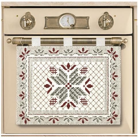 Copriforno Cucina Universale Cinigliato Copertura Decorazione Forno Dis. Tricot - Foto 1