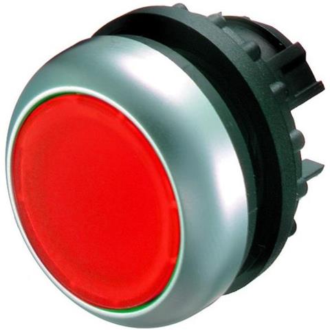 Eaton M22-drl-r Interruttore Elettrico Interruttore A Pulsante Nero, Metallico, Rosso - Foto 1
