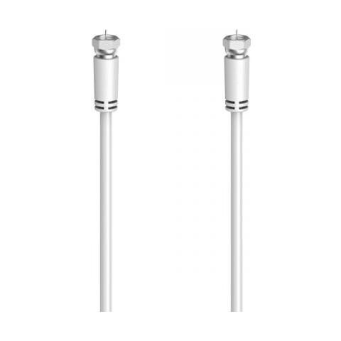 00305061 Cavo Coassiale 5 M Tipo F Bianco - Foto 1