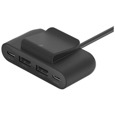 Docking Station BUZ001BT2MBKB7 USB Type-C 4 Porte Colore Nero - Foto 1