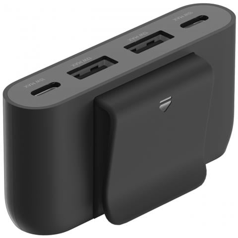 Docking Station BUZ001BT2MBKB7 USB Type-C 4 Porte Colore Nero - Foto 2