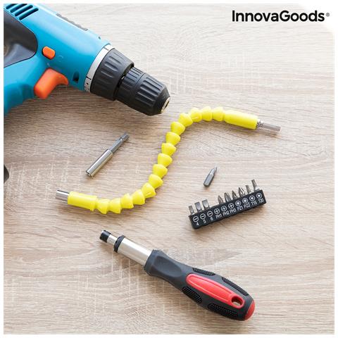 Estensore Magnetico Flessibile Per Cacciavite Con Accessori Drillex Innovagoods - Foto 7