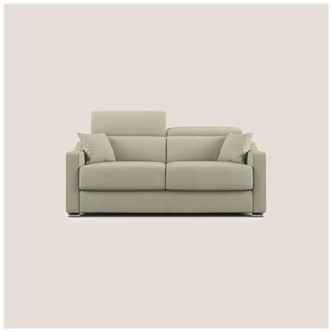 Amber Divano letto matrimoniale in tessuto smacchiabile T05 191 cm (mat. 140x197) panna - Foto 3