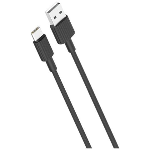 Nb156 Tpe Durevole Universale Da Usb A Usb-c Dati E Cavo Caricabatterie Veloce 2,4 A 1 M Nero - Foto 1