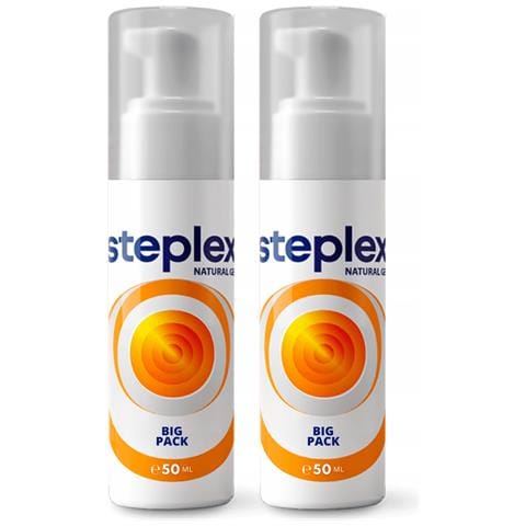 2x Steplex - Gel Forte Per I Dolori Ossei E Articolari, Versione Più Grande Da 50 Ml! - Foto 1