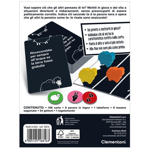 Black Sheep Carte Da Gioco Per Adulti - Foto 2