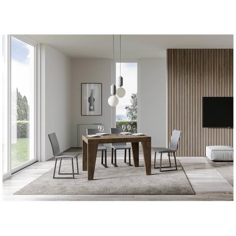 Tavolo Allungabile 90x120/224 Cm Naxy Premium Noce - Foto 4