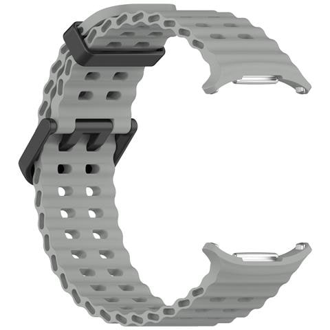 Cinturino Sportivo In Silicone Per Samsung Watch Ultra 47mm Grey - Foto 2
