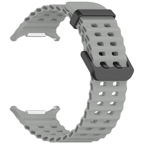 Cinturino Sportivo In Silicone Per Samsung Watch Ultra 47mm Grey - Foto 4