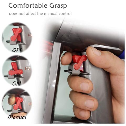 Confezione Da 4 Clip Per Pulsante On /off Compatibili Con Gli Aspirapolvere Dyson V15/v10/v11/v8/v7/v6 Assoluto /animale /a Motore - Foto 2