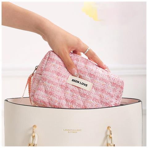 Borsa Cosmetica Ricamata Dream Pink - Foto 5