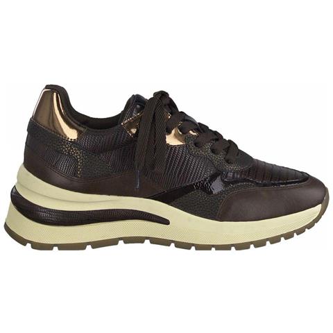 Brown Casual Trainers Sneakers Sintetico E Tessile Scarpe Donna Marrone Eu 36, 1-23704-27 343 - Foto 1