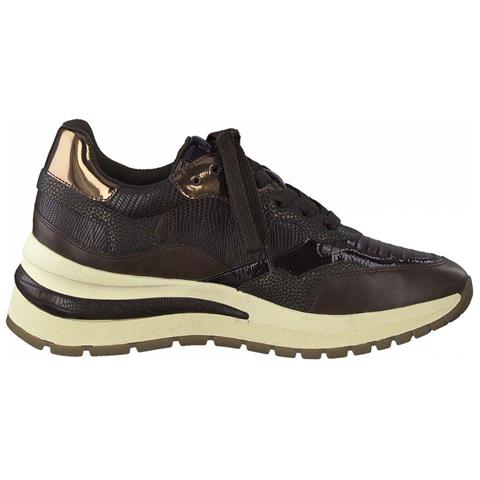 Brown Casual Trainers Sneakers Sintetico E Tessile Scarpe Donna Marrone Eu 36, 1-23704-27 343 - Foto 3